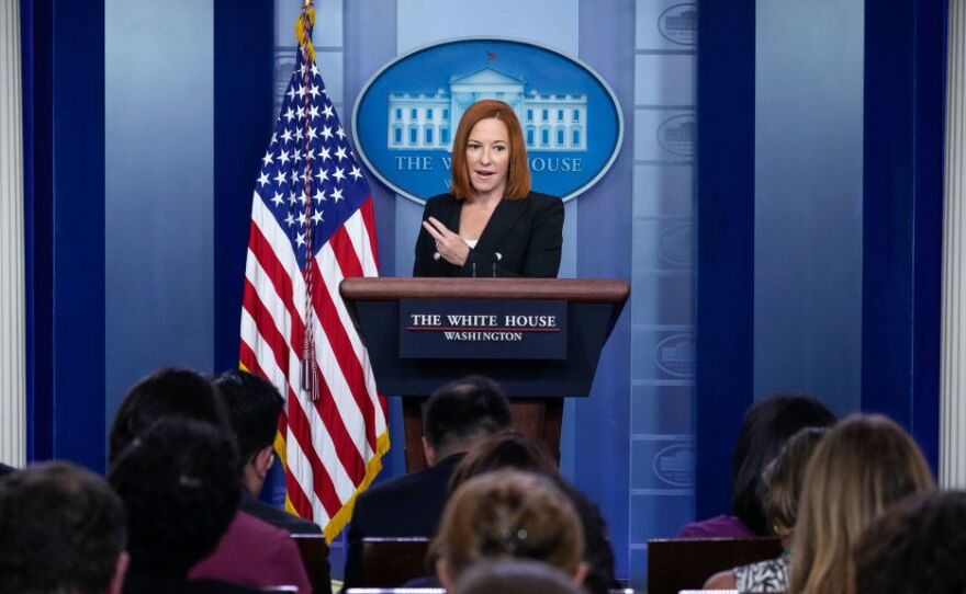 White House press secretary Jen Psaki acknowledged that a White House staffer has tested positive for COVID-19 and there have been other recent breakthrough cases of vaccinated staff members with mild cases in a briefing on Tuesday.