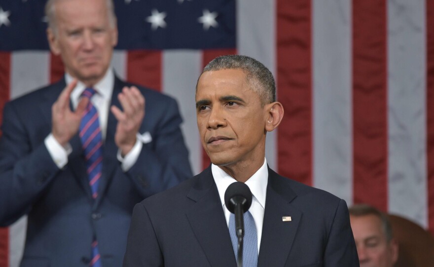President Obama delivers the 2015 State of the Union address. Only about 40 percent of State of the Union requests get through Congress. For Obama, it's been even lower.