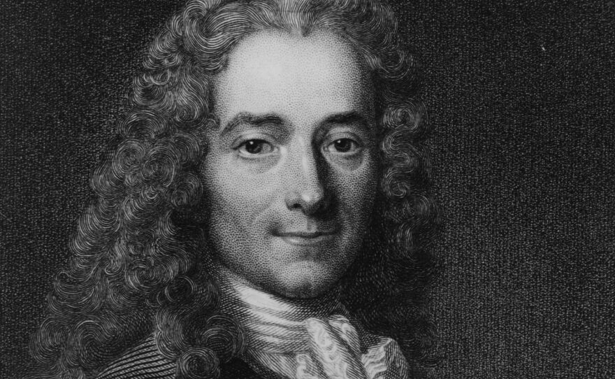 Francois-Marie Arouet, better known as Voltaire (1694-1778). The author and philosopher wrote 'Treatise on Tolerance,' on religious freedom in 1673. It has gained a renewed readership after Islamist extremists carried out deadly attacks last month in Paris.