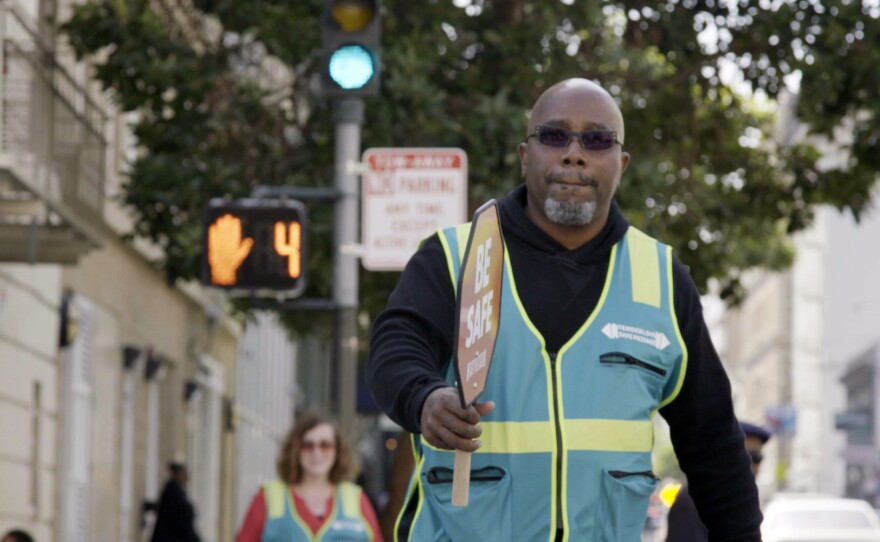 Safe Passage volunteer Michael Cameron, who says he takes pride in helping children navigate the Tenderloin, is pictured in this undated photo.