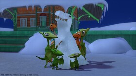 A scene from DINOSAUR TRAIN.