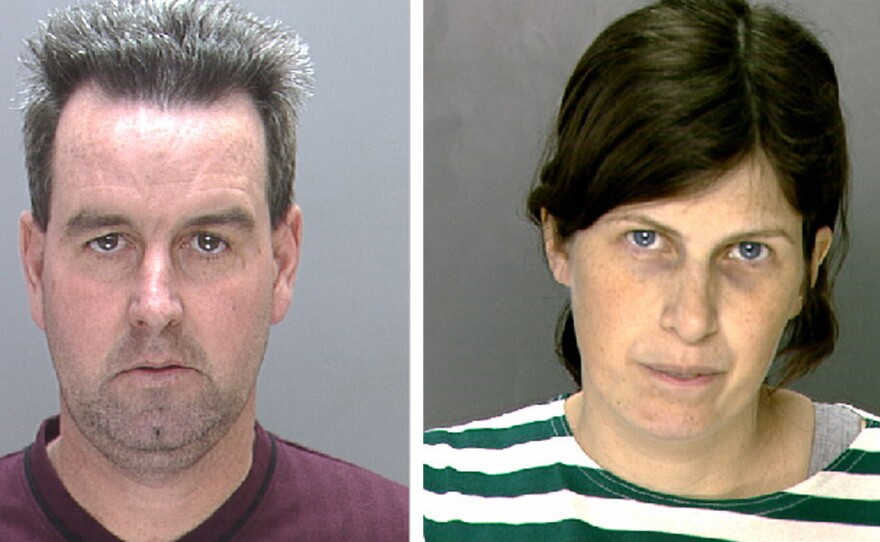 This undated photo combination provided by the Philadelphia Police Department shows Herbert and Catherine Schaible, who were convicted of involuntary manslaughter in the 2009 death of their toddler son.