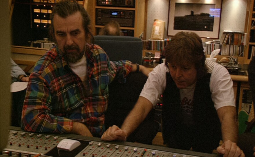 George Harrison and Paul McCartney. "Now And Then The Last Beatles Song"