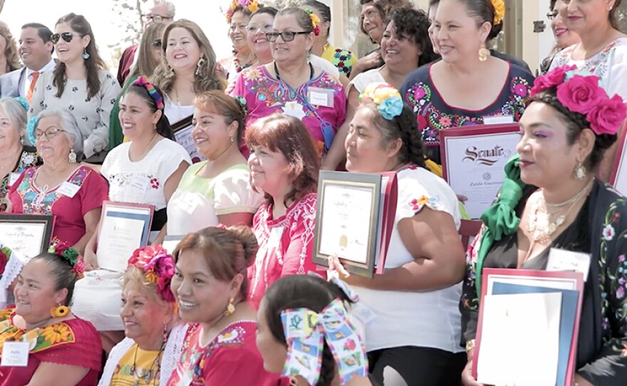 The 16th Generation of Kitchenistas receiving their certificates from Olivewood Gardens, the office of the Mayor of National City, and California elected officials.