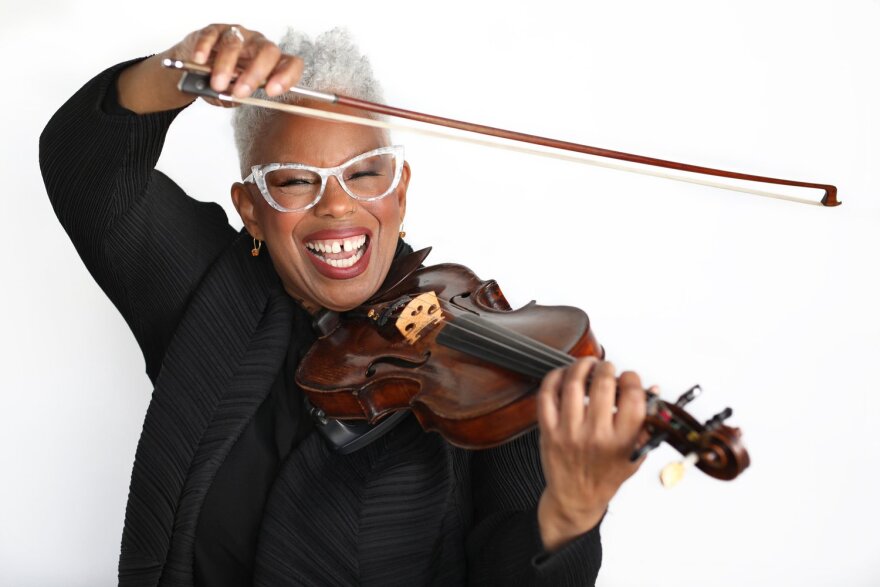 Musician Regina Carter is shown in an undated photo. 