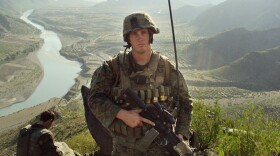 Marine Dakota Meyer poses during his deployment in Kunar province, Afghanistan. President Obama is awarding him the Medal of Honor on Thursday, making him the first living Marine to receive the honor since the Vietnam War.