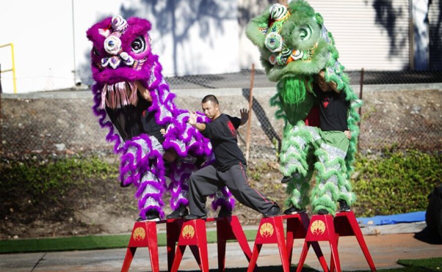 A photo from Balboa Park's Chinese New Year Festival.