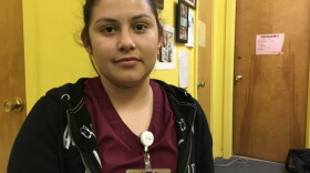 
Brenda Avelica's father, who was living in the U.S. illegally, was stopped by immigration officials and arrested in Highland Park in February. The case has received national attention. She said immigration agents also visited the family's home looking for her father in 2015. 