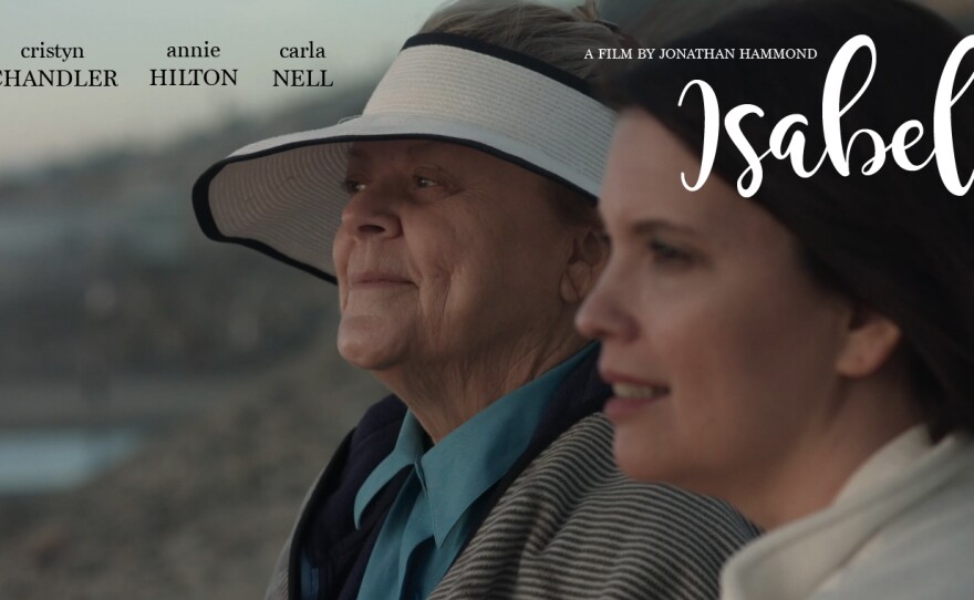 A poster for the short film "Isabel," which screens at the San Diego Writers Festival this weekend.
