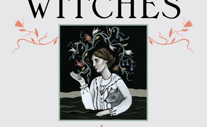 The cover of "Literary Witches: A Celebration of Magical Women Writers."