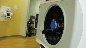 Proton machines, like the one above, that can carefully target tumors hold promise for prostate cancer patients. But the therapy can be quite expensive.