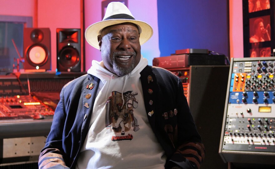 Musician and lead of Parliament-Funkadelic, George Clinton.