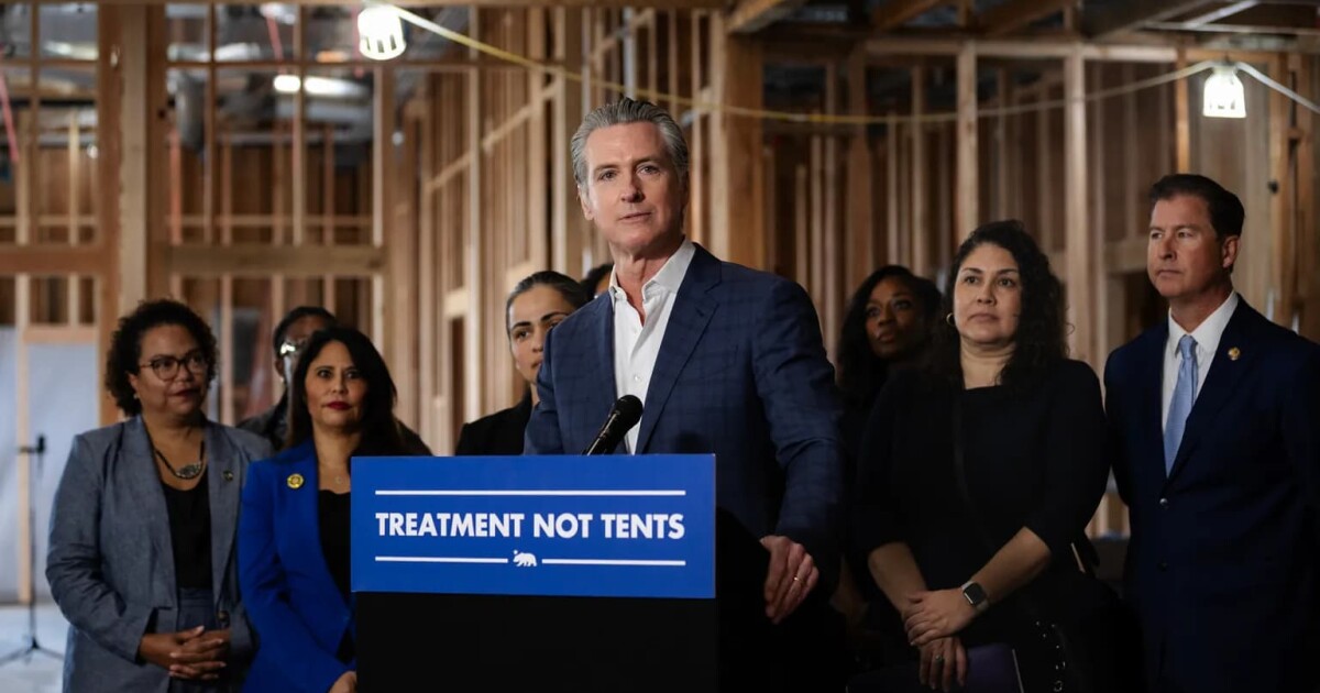 Newsom threatens California counties for failing to use his new mental health court