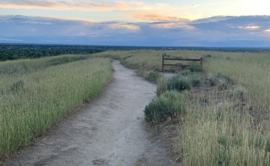 An open-space trail above Boise, now one of the tightest markets in the U.S. when it comes to buying or renting.