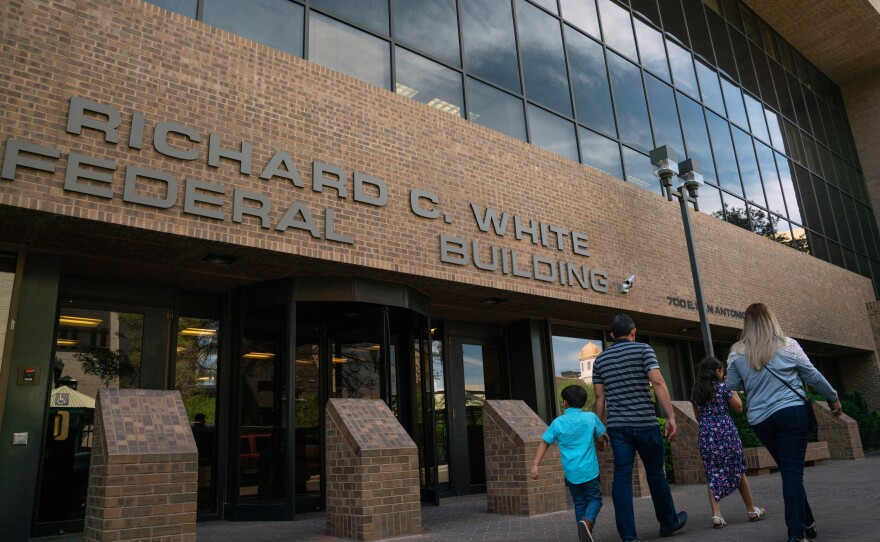 The Richard C. White Federal Building in El Paso, Texas, is where migrants with scheduled court hearings will appear before a judge. Attorneys trying to help migrant families have been frustrated by constantly changing rules regarding the Migrant Protection Protocols program.