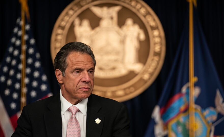 New York Gov. Andrew Cuomo announced his resignation, effective in two weeks, after N.Y. Attorney General Letitia James detailed the sexual allegations against him in a report.