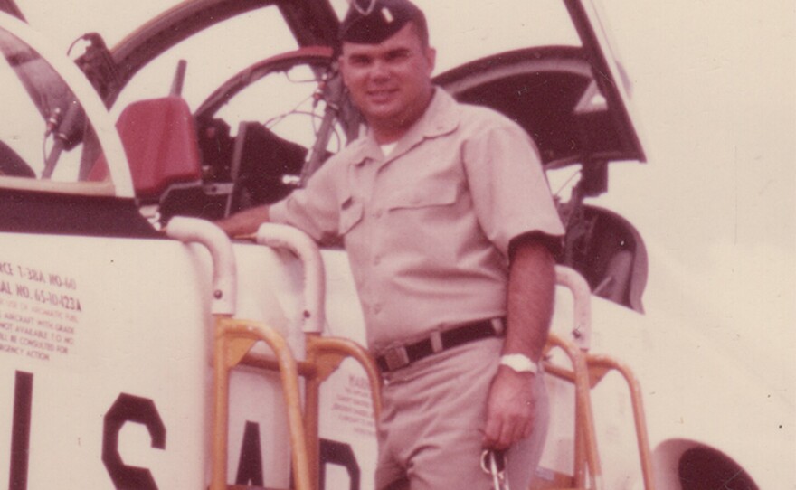 Lyle Lynn Bainbridge 185th TFG, 1968, Phù Cát Air Base, Vietnam.