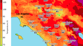 Strong high pressure will build westward from the Southern Plains this week bringing above normal temperatures to San Diego County from Wednesday through the end of the week. 