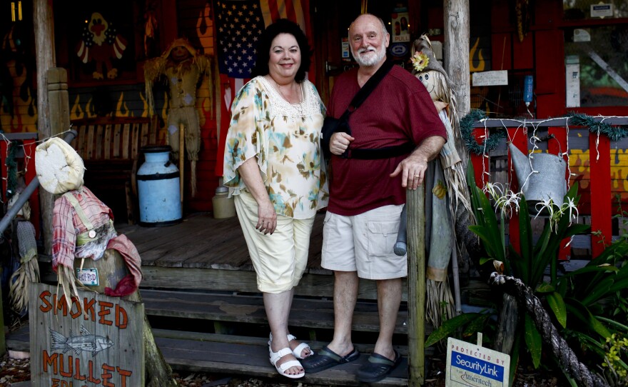 Rod and Helen Gaudin run Hot Rod's BBQ.