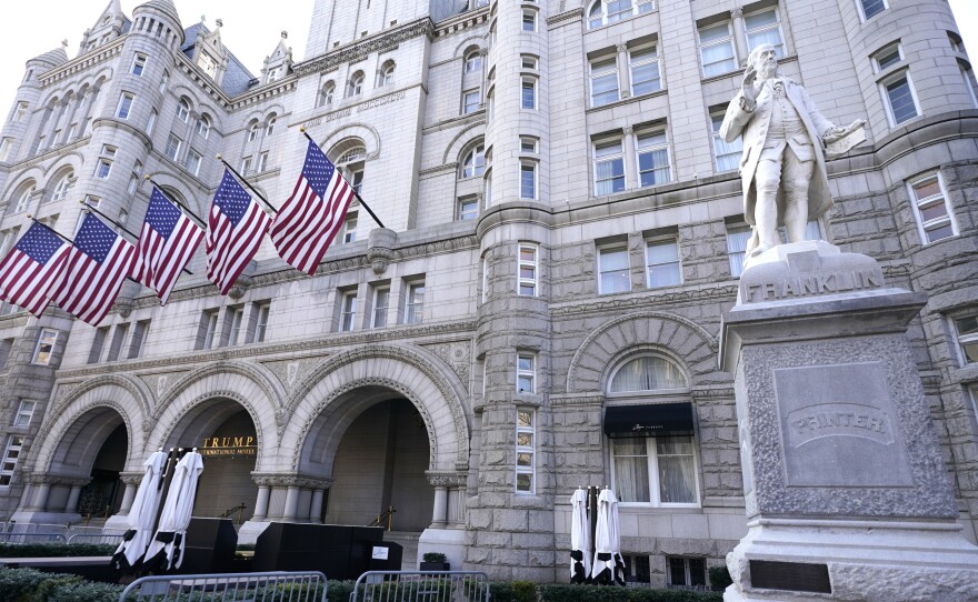 Former President Donald Trump's company lost more than $70 million operating his Washington D.C. hotel while in office,  according to documents released by congressional Democrats Friday.