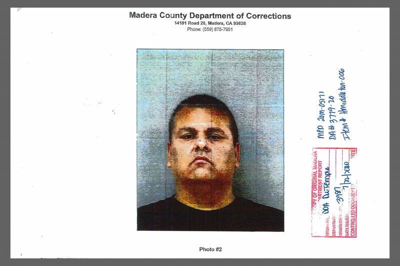 Julio Garay’s booking photo from the Madera County Department of Corrections.