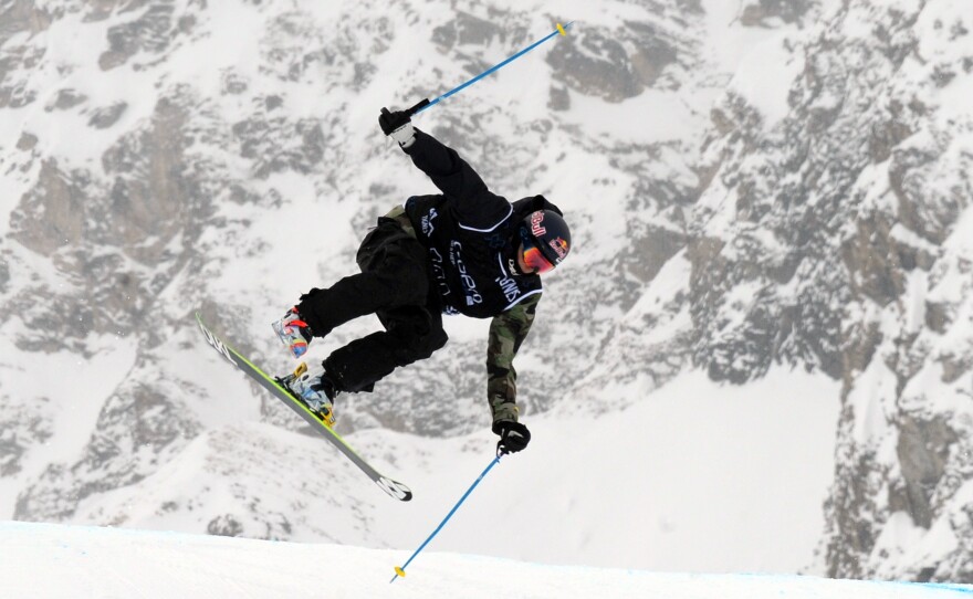 Nick Goepper competed in the ski slopestyle qualification for the European Winter X Games last March.