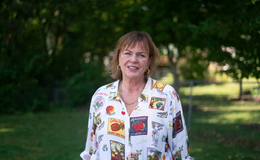Beth Brewster led her chefs in developing a catfish cake known as the "catty patty." Brewster is the supervisor of food services for Caroline County Public Schools.