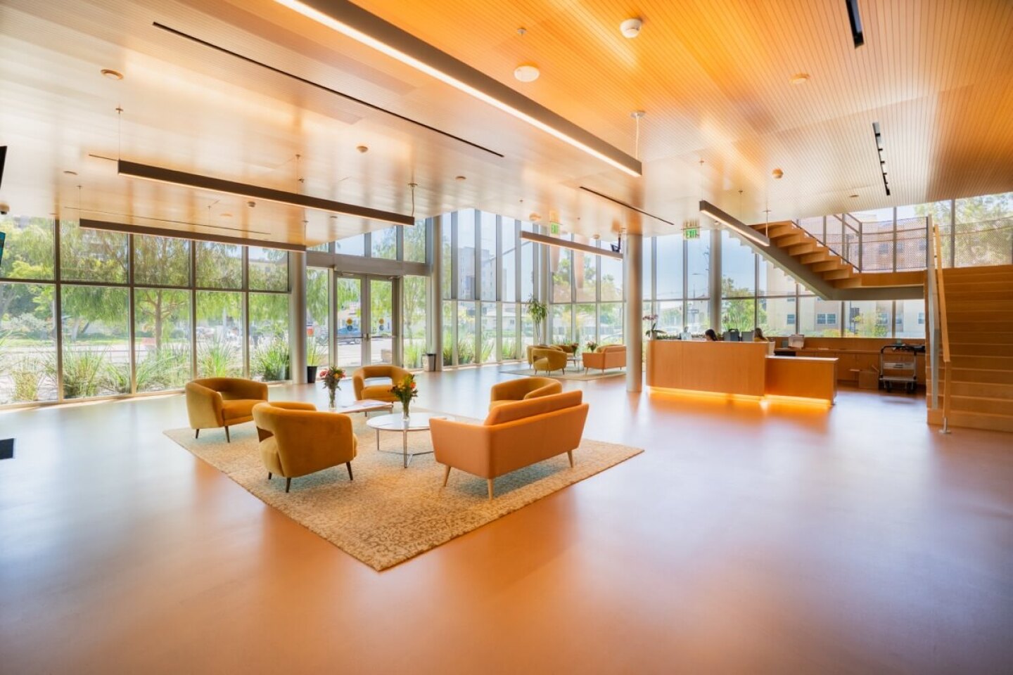 Step into our Grand Lobby and be greeted by natural lighting and an inviting open atmosphere