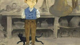 Art from The Story of the Saxophone, text by Lesa Cline-Ransome, illustration by James E. Ransome