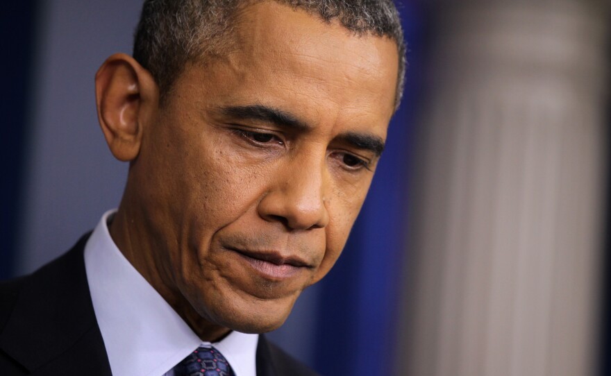 President Obama at a news conference on Tuesday: Time to "stop the excuses," he said.