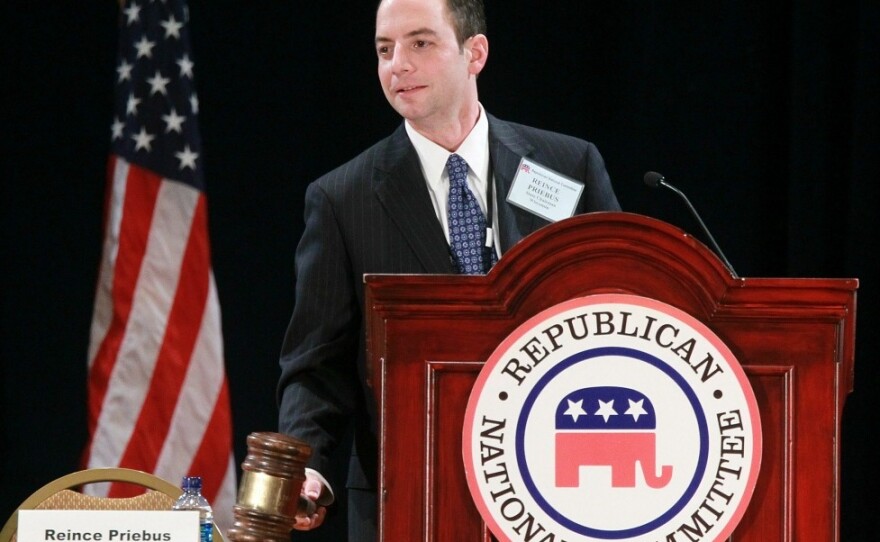 Reince Priebus of Wisconsin was elected chairman of the National Republican Committee on Friday.