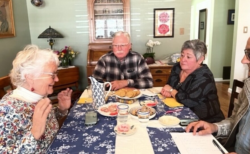 In Rancho Cordova, Calif., Diana and Lorrin Burdick host an informal support group lunch at their house for parents of children struggling with severe mental health problems, including schizophrenia and other psychotic disorders.