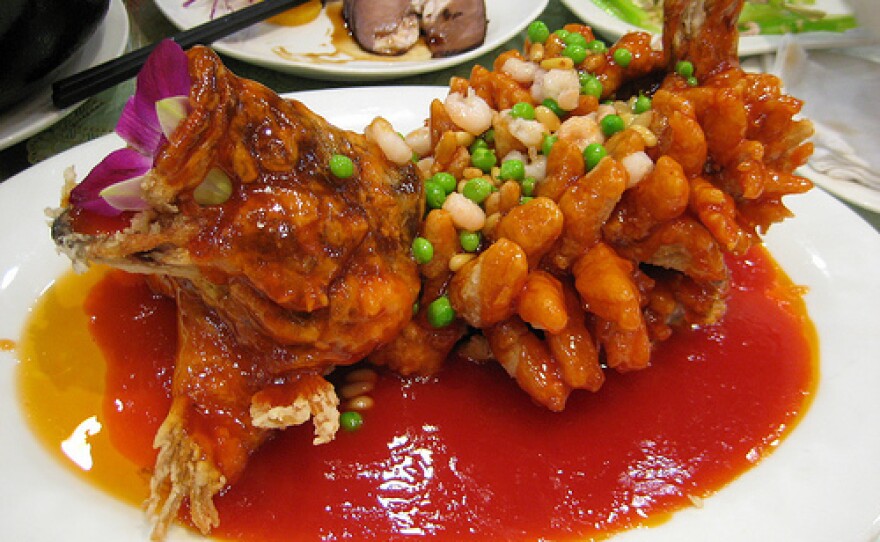 "Sweet and Sour Inside Out Fish" is a local favorite in Guizhou.