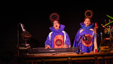 Jake Brasch and Nadja Leonard-Hopper are the duo the behind the musical Hole!, coming to New York this December.