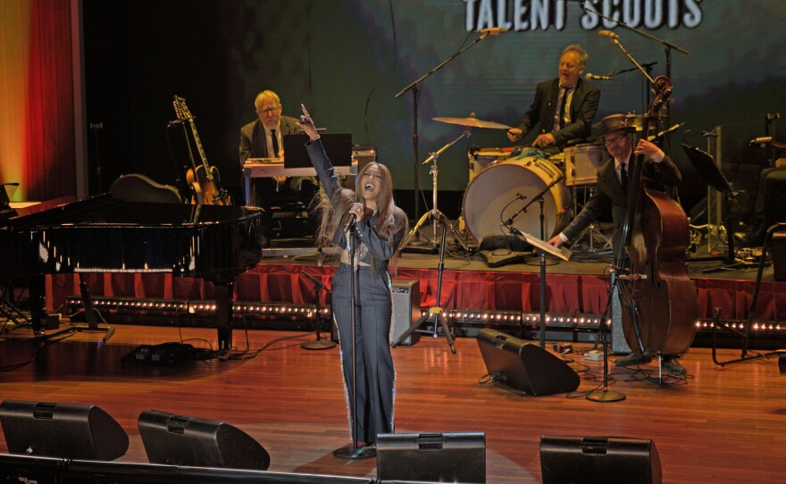 Mickey Guyton performing in GREAT PERFORMANCES "Patsy Cline: Walkin’ After Midnight."