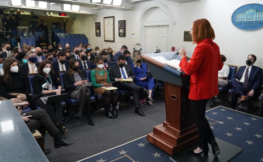 "I'm not going to ask you if the president's meeting today, or soon, with Supreme Court nominees," one reporter said. "What if I was prepared to answer it today?" Psaki teased. But — she was not.