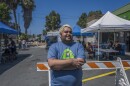 Sebastian Martinez stands in front of  Community Through Hope in Chula Vista, August 15, 2023.