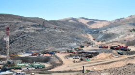 Overview of  the San Jose Mine zone near  Copiapo, Chile, where 33 trapped miners were brought to safety on Oct. 13.