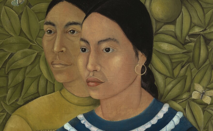 Before it moved to the Museum of Fine Arts, Frida Kahlo's Dos Mujeres (Salvadora y Herminia) belonged to the family of American industrialist Jackson Cole Phillips, who purchased it from Kahlo in 1929.