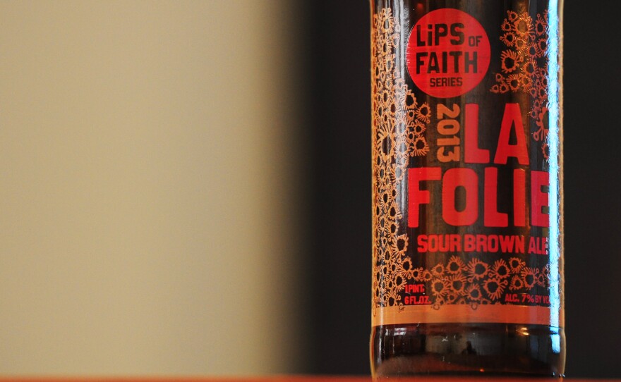 New Belgium's Lips of Faith La Folie is one of the sour ales now on the U.S. market.