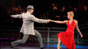 A scene from "Come Fly Away," a new musical featuring the music of Frank Sinatra and choreography of Twyla Tharp.