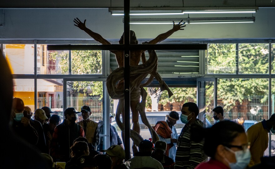 TIJUANA SHELTER MIGRANTS