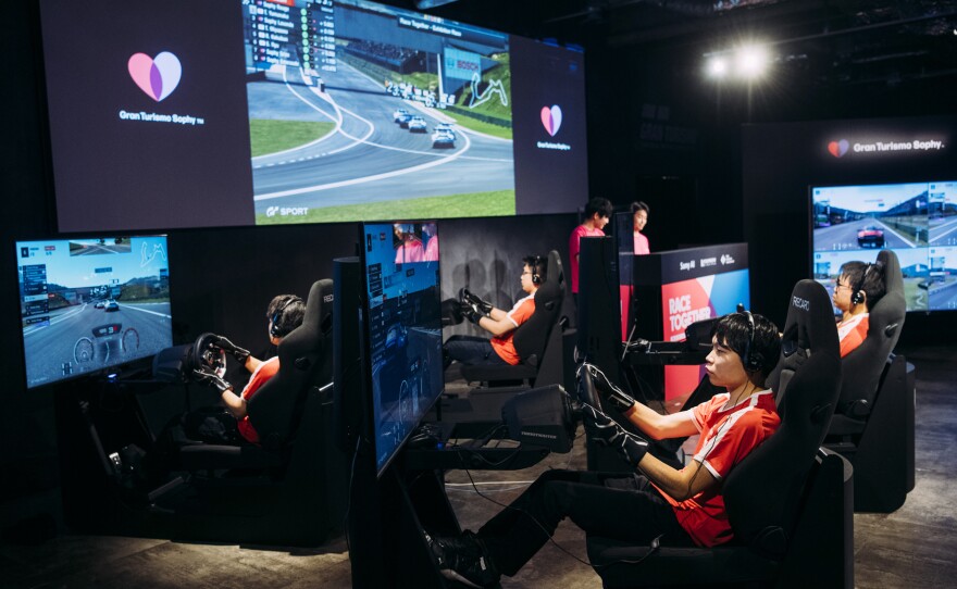 The world's best human <em>Gran Turismo</em> players compete against GT Sophy.