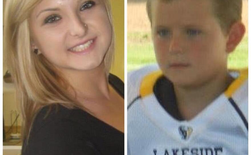 Hannah Anderson, 16 (L) and her brother, Ethan Anderson, 8, were allegedly abducted from the city of Boulevard in San Diego's East County on August 3, 2013 at 5 p.m.