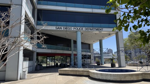 The San Diego Police Department headquarters is shown in this updated photo.