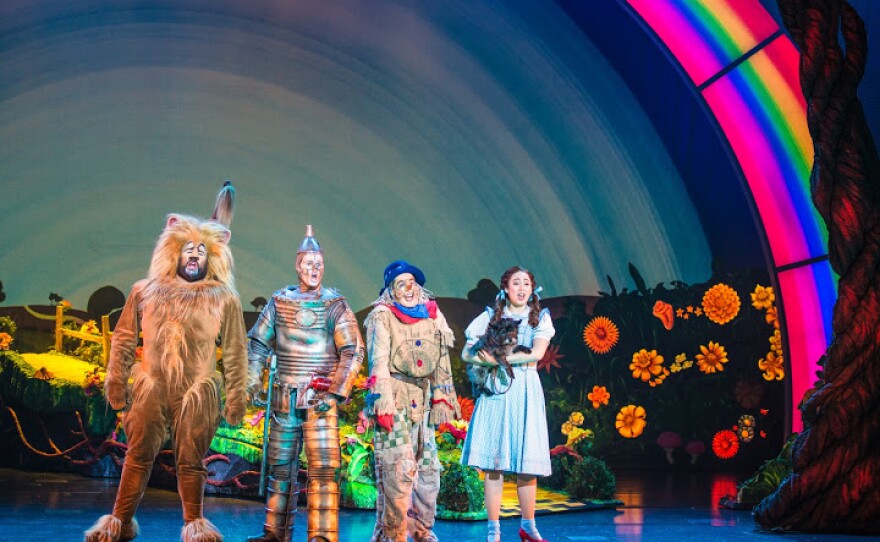 An undated photo of the new touring production of "The Wizard of Oz."