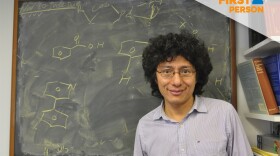 Scripps Research Institute chemist Jin-Quan Yu in his laboratory on September 30, 2016. Yu received a MacArthur fellowship this year for his work breaking the connections between carbon and hydrogen atoms.