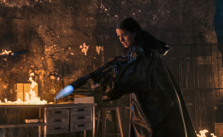 Ana de Armas as Eve in "Ballerina." (2025)