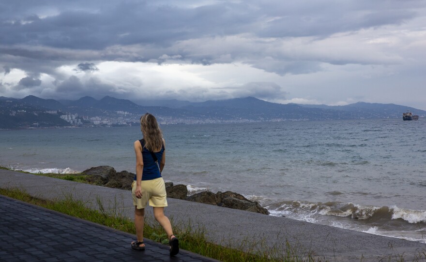 The Turkish city of Trabzon on the Black Sea coast hosts approximately 8,000 Afghan refugees. Turkish officials say 300,000 Afghans live in Turkey overall.
