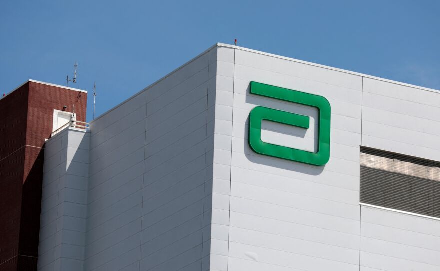 The Abbott manufacturing facility in Sturgis, Michigan, is shown on May 13. A shutdown in the factory contributed to the shortage of baby formula in the country.
